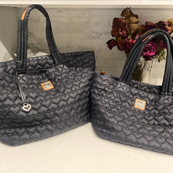 Brighton | Bags | Brighton Large Tote W Smaller Tote And Accessory Bags ...